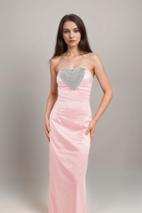 Clothilde crystal-embellished midi dress