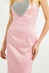 Clothilde crystal-embellished midi dress