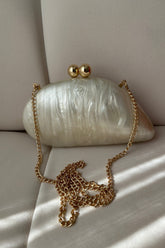 Perla | Ivory Pearl Bridal Clutch