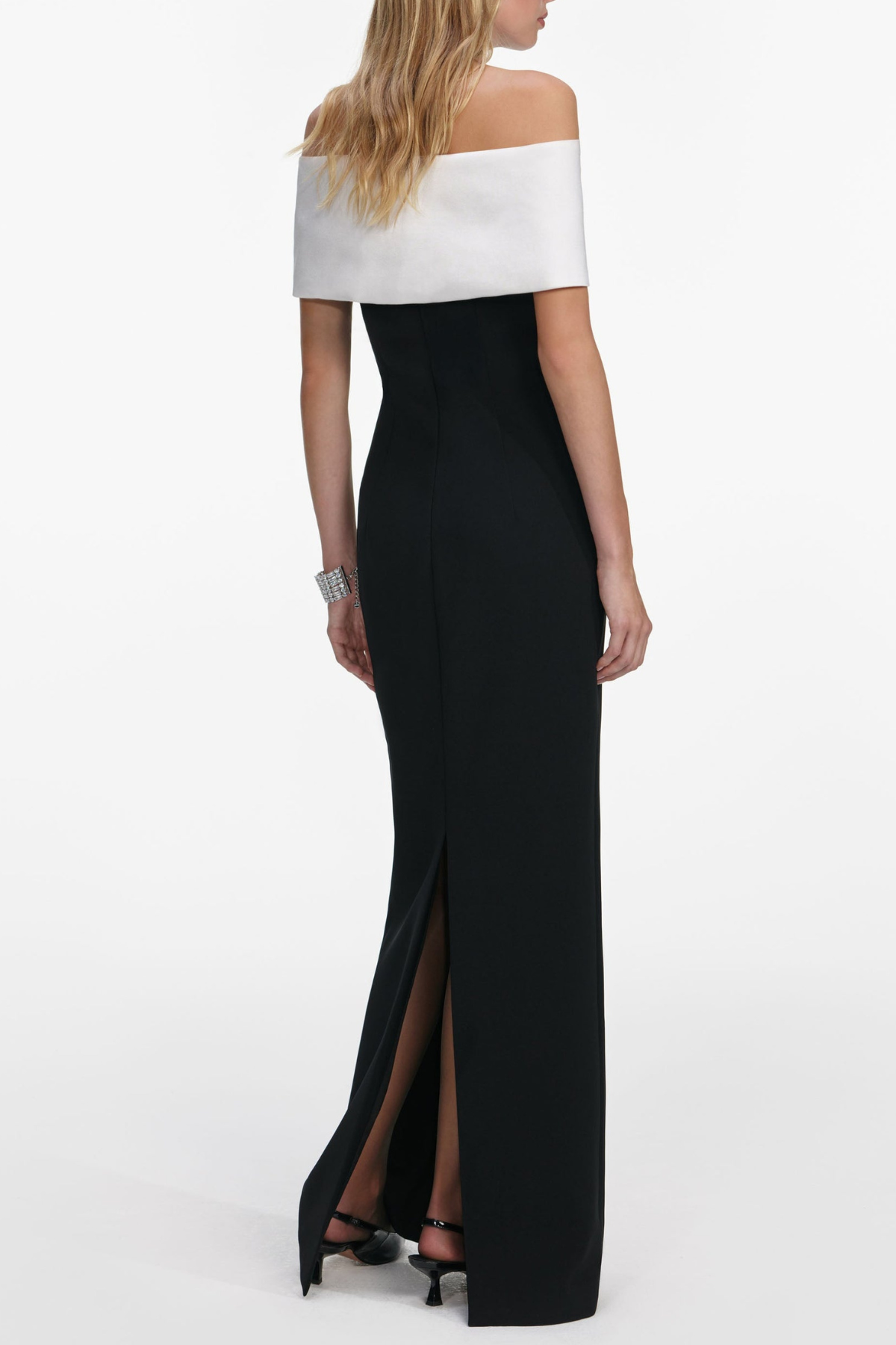 Parvi Floral Off Shoulder Maxi Dress